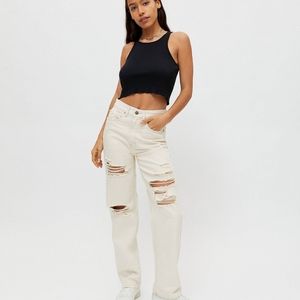 BDG High Rise Baggy Distressed jean exclusively for- Urban Outfitters